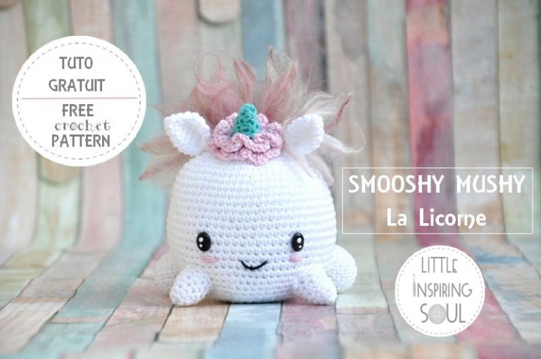 amigurumi licorne