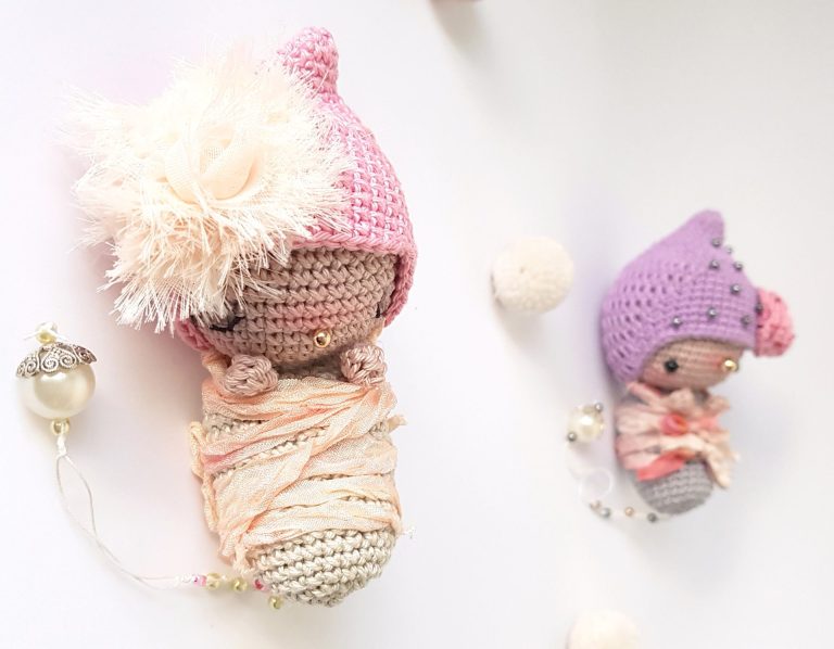 crochet fairy doll