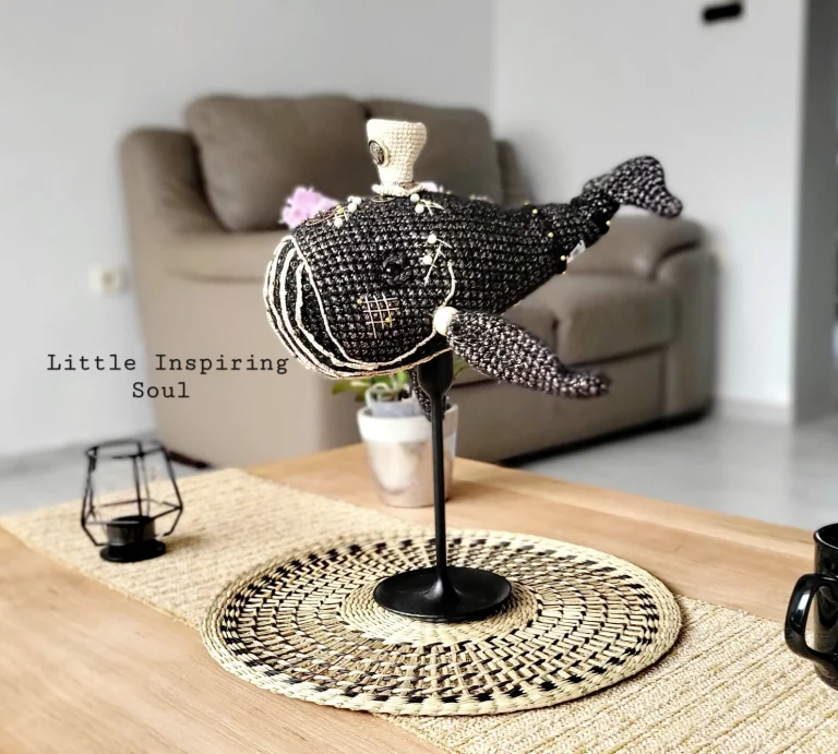 baleine steampunk au crochet